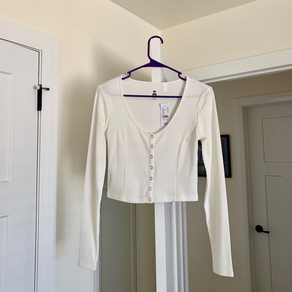 Long Sleeve Crop Top